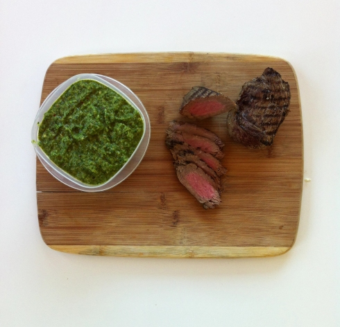 Red Beef and Pesto
