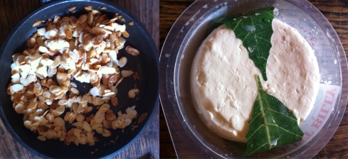 1- Almond and Goat's Cheese